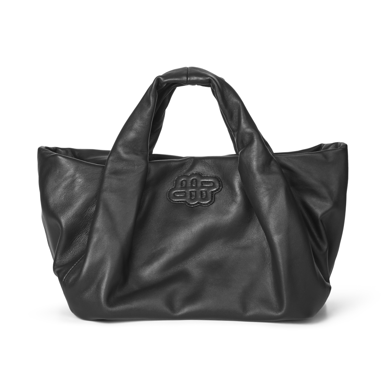 Lix lædertaske - sort